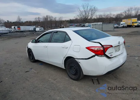 2017 Toyota Corolla Le из США, поврежденный, VIN 2T1BURHEXHC790460